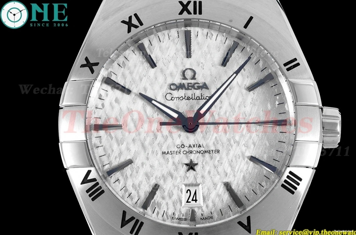 Dial SS LE Textured 39mm Constellation ORF White A8800 0509